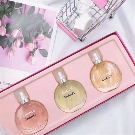 set chanel chance perfume